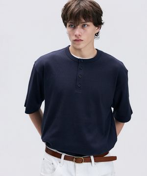 핀 버클 벨트 브라운