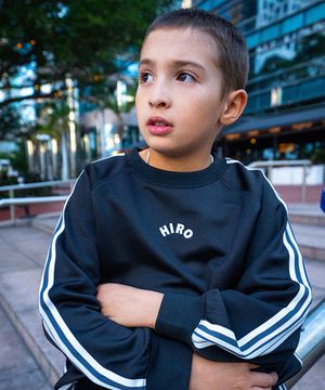 트랙 스웨트셔츠