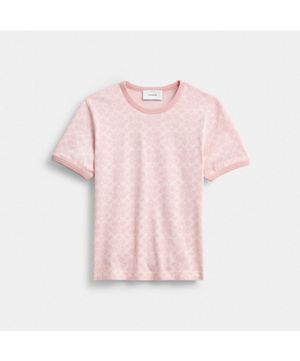 시그니처 링어 티셔츠 인 오가닉 코튼 CCB98 VQ4