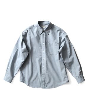플레인 셔츠 - 블루