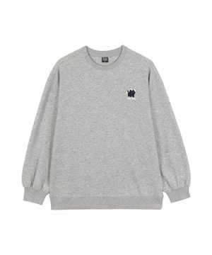 주니어 큐트 로고 맨투맨 티셔츠