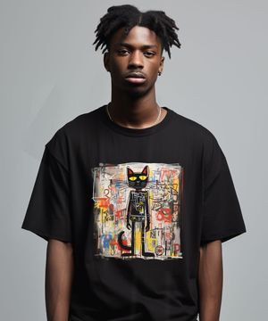 OHPxHARMONIA 캣스키아 세미오버 반팔티