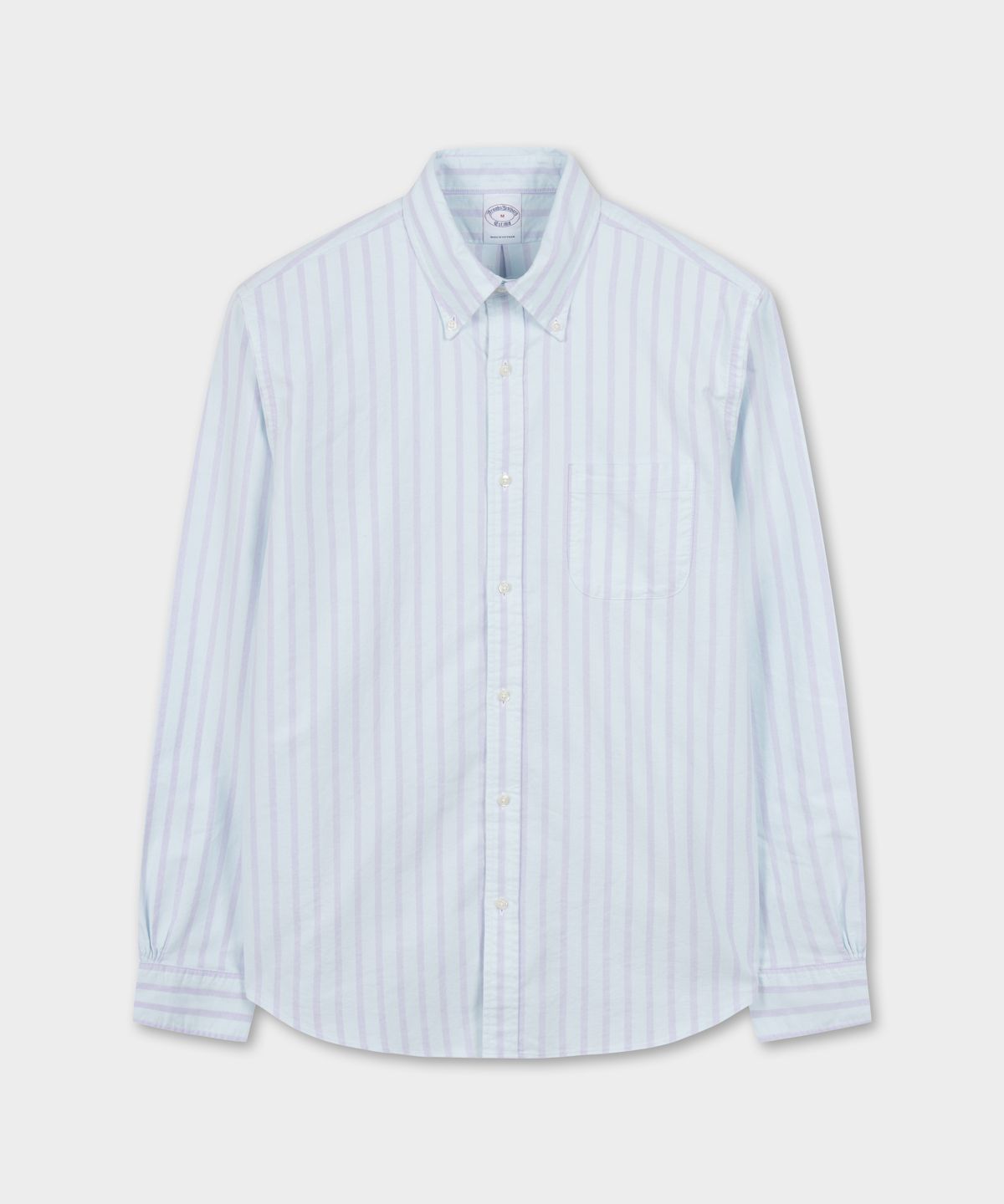 브룩스 브라더스(BROOKS BROTHERS) 프라이데이 옥스포드 패턴 스트라이프 셔츠 (라이트블루) (BBTHMMG103)