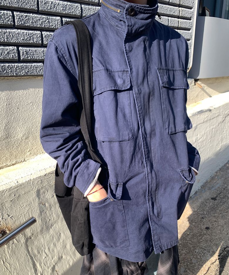 노마드 M-65 코튼 필드 자켓 [블루]