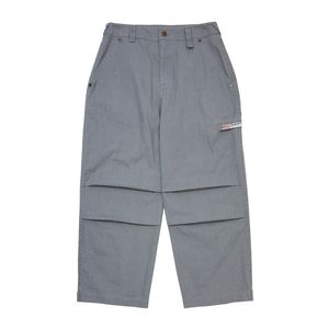 DOUBLE POCKET WOVEN PANTS_CHARCOAL