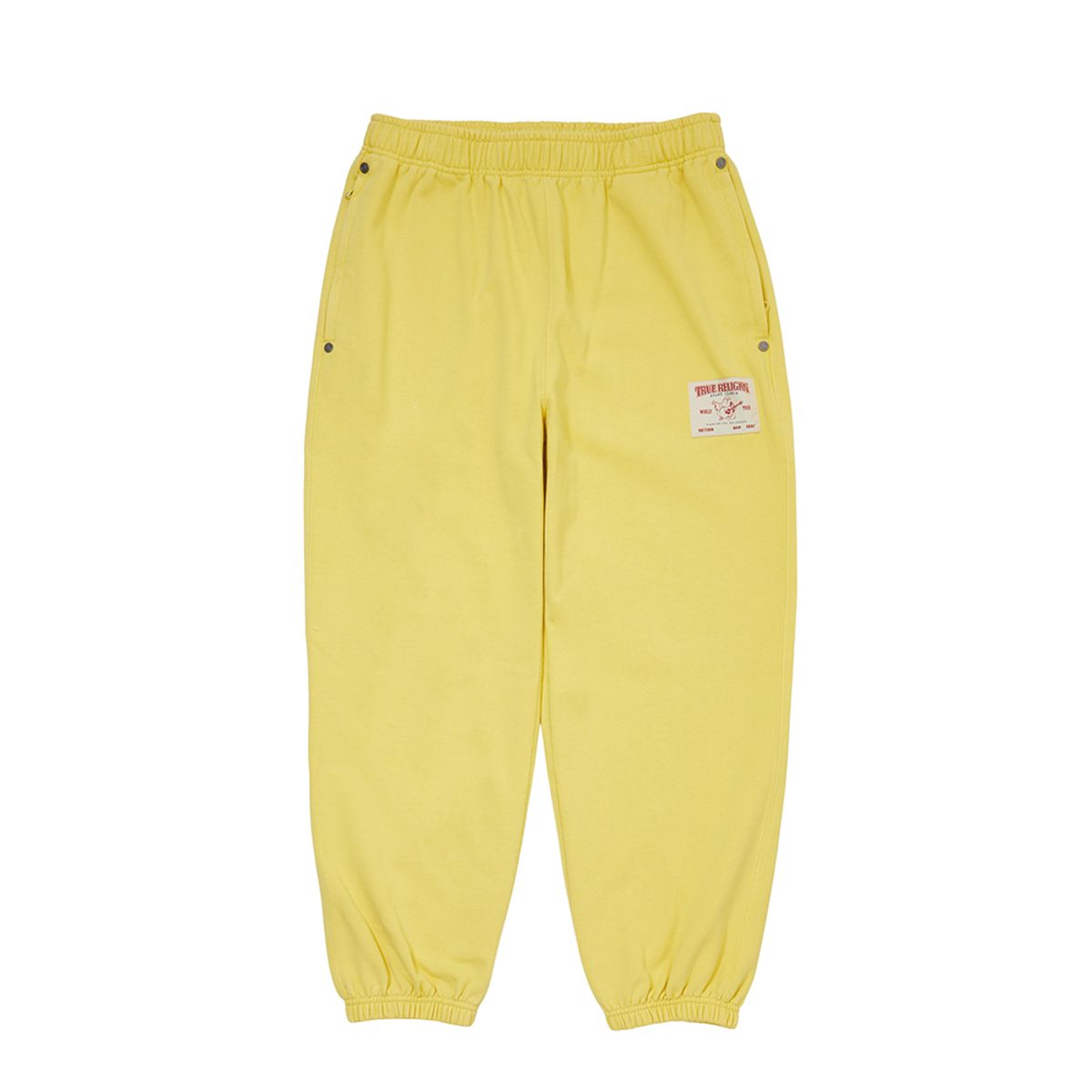 트루릴리젼(TRUERELIGION) CLASSIC SWEAT PANTS (WASHED)_WASHED YELLOW