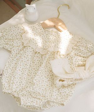 작은 여름 햇살에 우리 아가는 반짝이죠 - 아기 여름 바디슈트