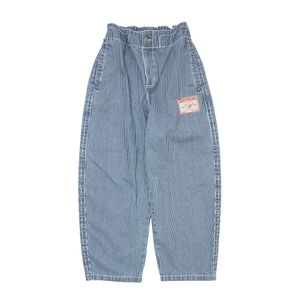 WIDE WILD WASHED PANTS (HICKORY WASHED)_WASHED INDIGO