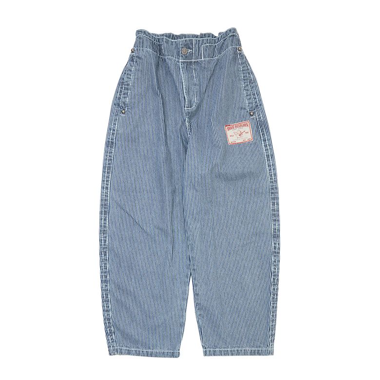 WIDE WILD WASHED PANTS (HICKORY WASHED)_WASHED INDIGO
