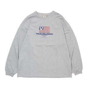 NEW GLORY LONG SLEEVE_MELANGE GREY