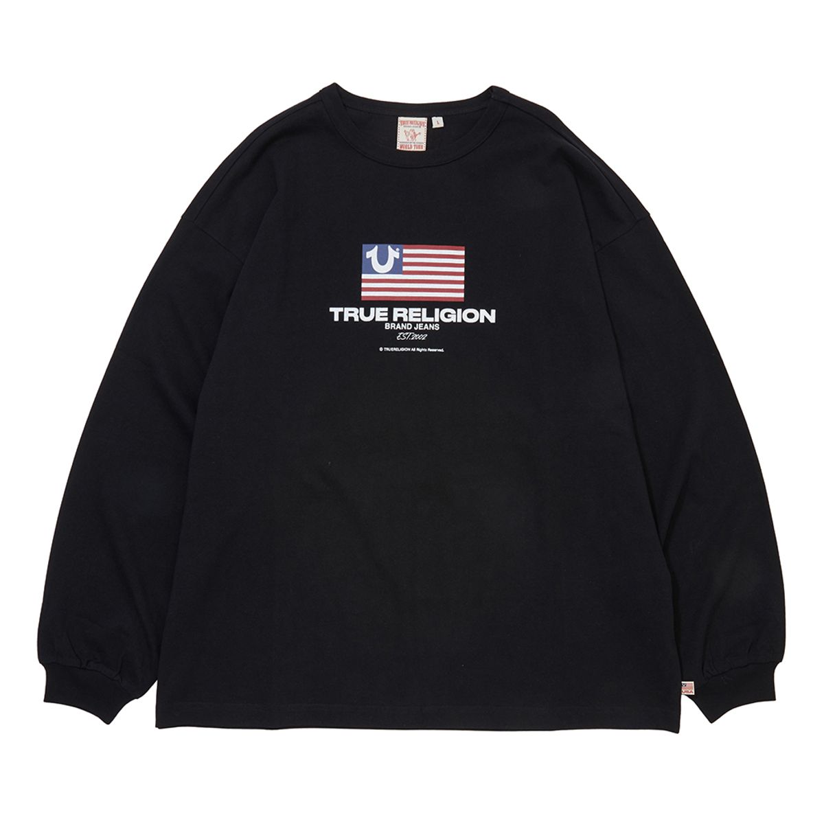 트루릴리젼(TRUERELIGION) NEW GLORY LONG SLEEVE_BLACK