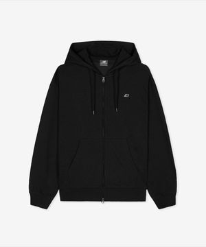 NBMDG21403 / UNI 에센셜 썸머 경량 후드집업 (BLACK)