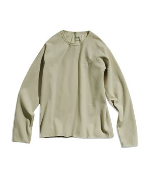 AQE 와플 롱슬리브 라이트카키 FLT134