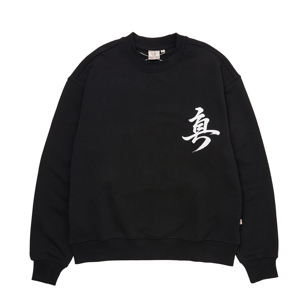 트루릴리젼(TRUERELIGION) ORIENTAL WORLD TOUR CREWNECK_BLACK