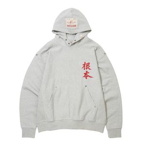 ORIENTAL LOGO HOODIE_MELANGE GREY