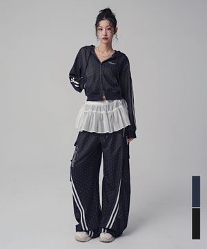 [SET] 티니 도트 트랙 후드 집업 + 티니 도트 트랙 팬츠