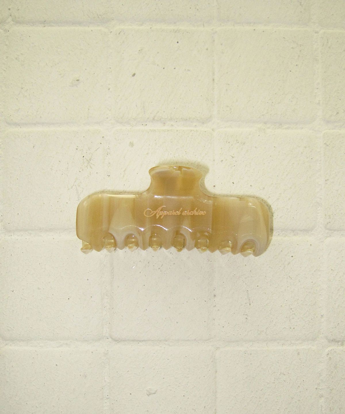 어패럴아카이브(APPAREL ARCHIVE) Amelly hair clip - Beige