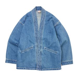 DENIM HAORI JACKET_WASHED INDIGO