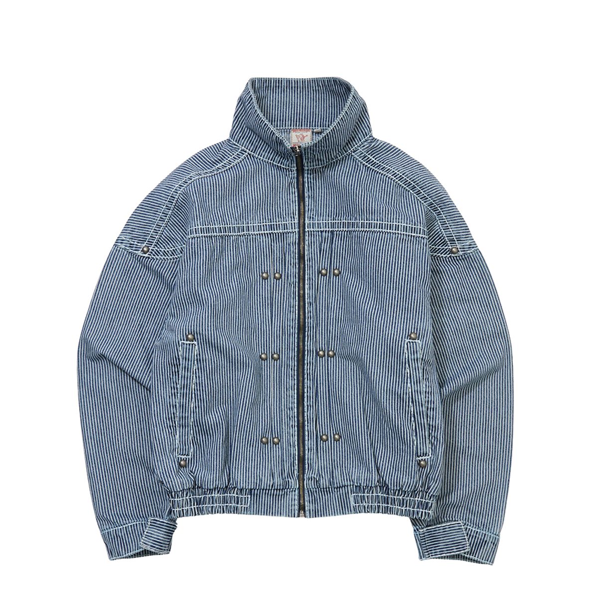 트루릴리젼(TRUERELIGION) WIDE WILD WASHED JACKET (HICKORY)_WASHED INDIGO