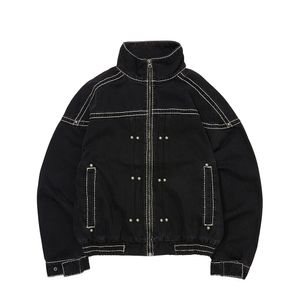 WIDE WILD WASHED JACKET_WASHED BLACK