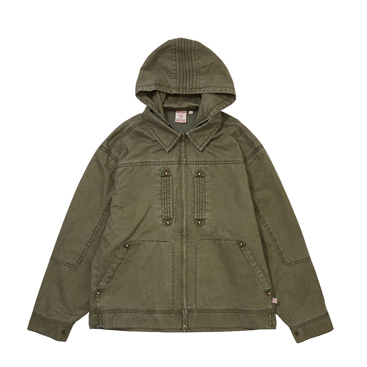트루릴리젼(TRUERELIGION) JUNGLE WORK JACKET_KHAKI
