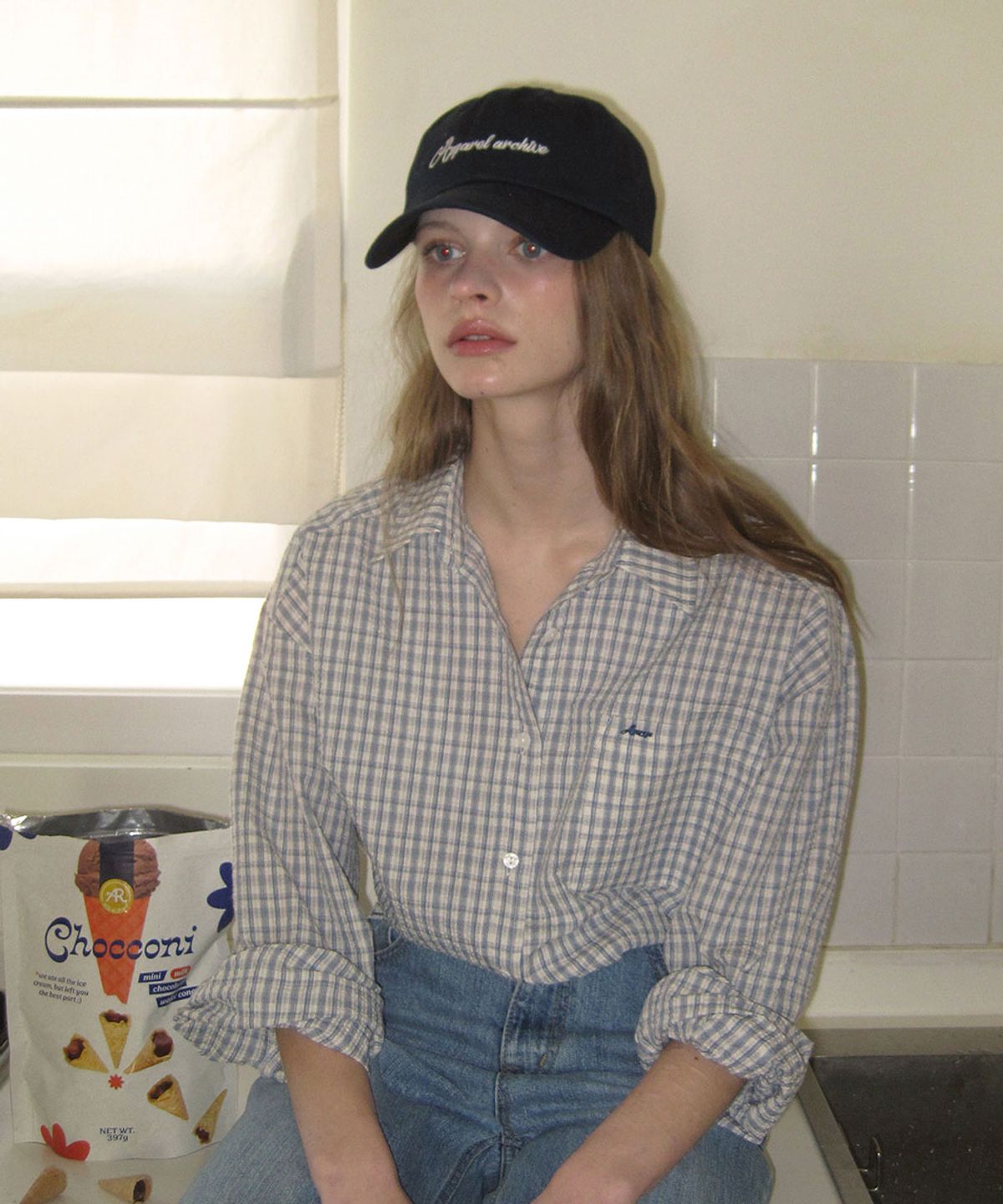 어패럴아카이브(APPAREL ARCHIVE) Yes washing cap - Navy
