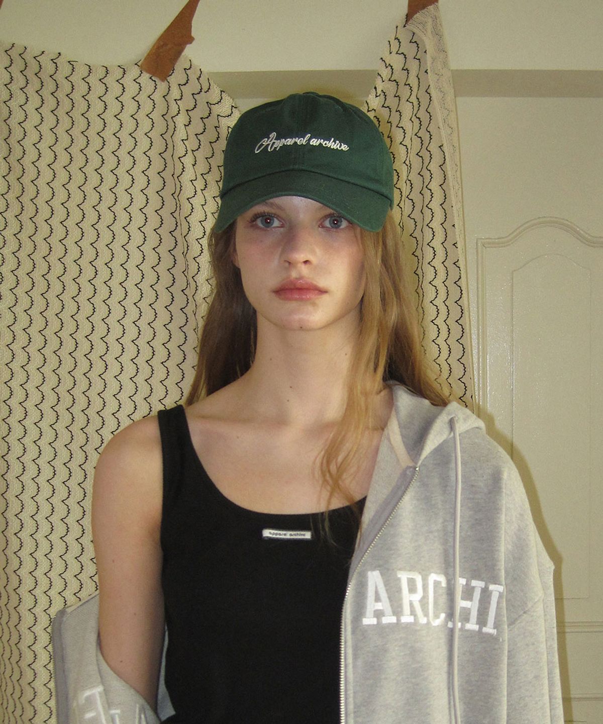 어패럴아카이브(APPAREL ARCHIVE) Yes washing cap - Green
