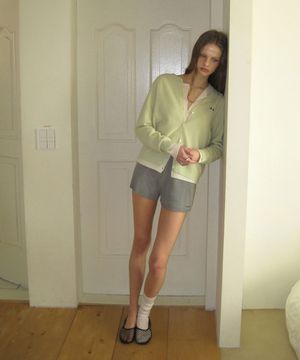 Elo summer knit shorts - Gray