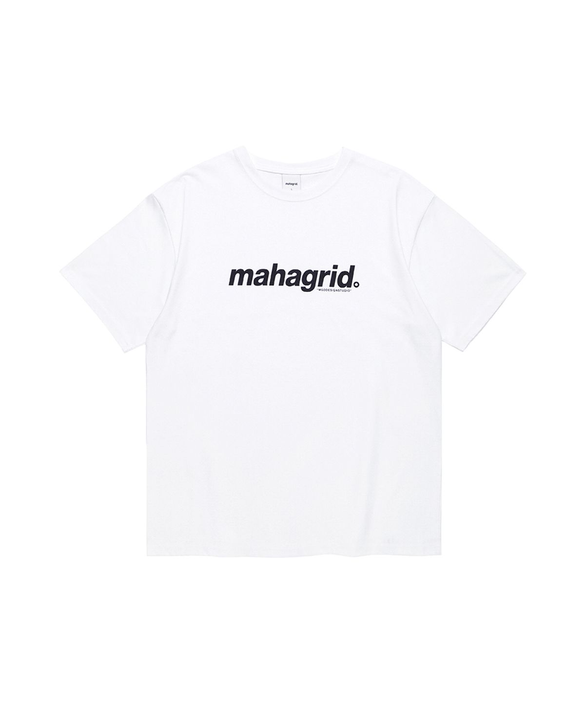 마하그리드(MAHAGRID) BASIC LOGO TEE WHITE(MG2CMMT502A)