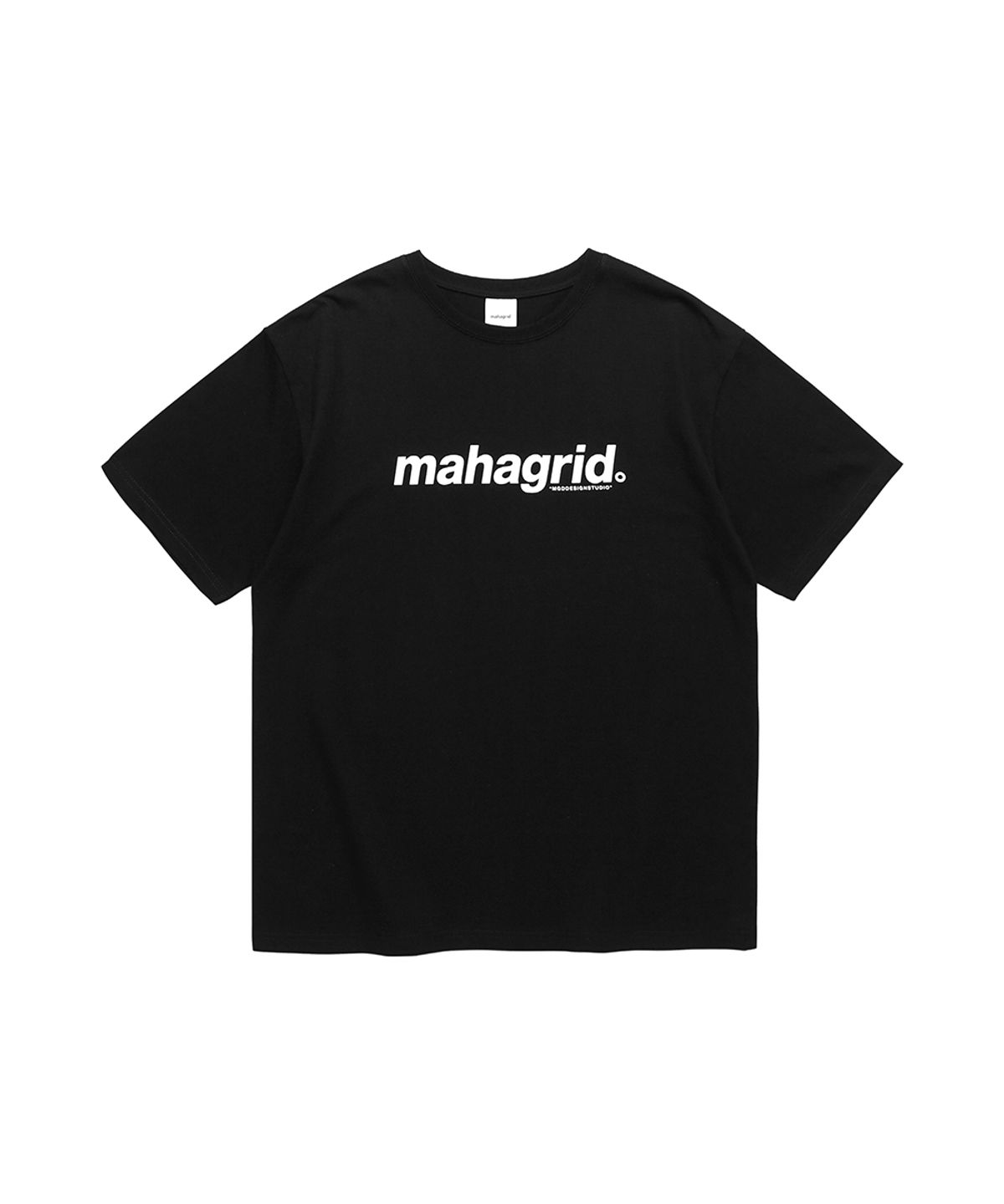 마하그리드(MAHAGRID) BASIC LOGO TEE BLACK(MG2CMMT502A)