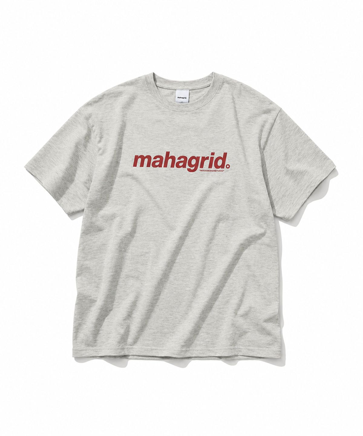 마하그리드(MAHAGRID) BASIC LOGO TEE LIGHT OATMEAL(MG2CMMT502A)