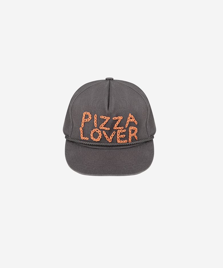 LOVER SERIES HAND STITCH CAP CHARCOAL