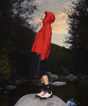 여성 윈드체이서 고어텍스 후드 방수 재킷 JKJGX26212REX