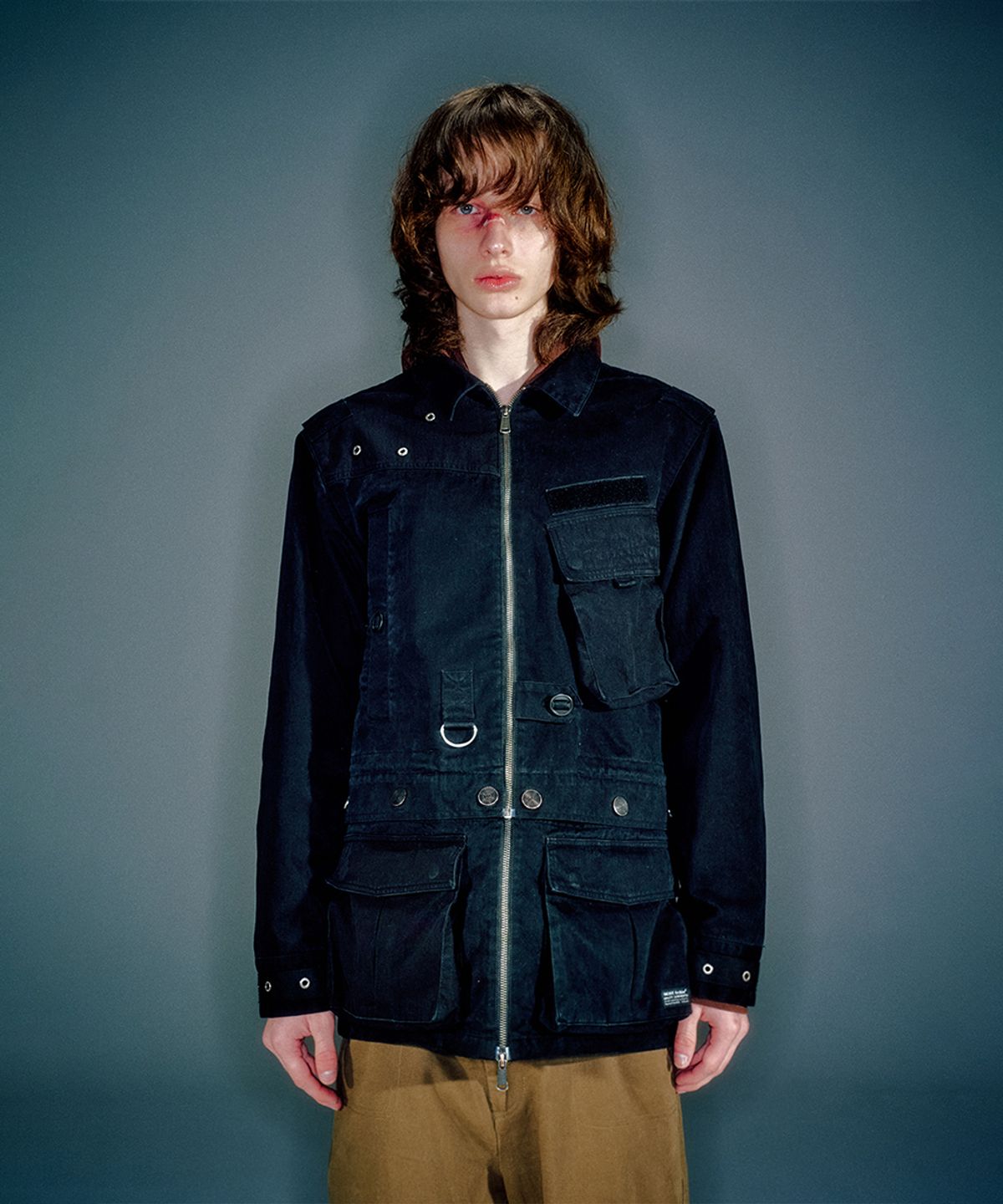 베이컨트 아카이브(VACANT ARCHIVE) MEN LEVINE DOCKING FIELD JACKET BLACK