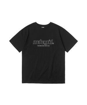 THIRD LOGO TEE BLACK(MG2CMMT508A)