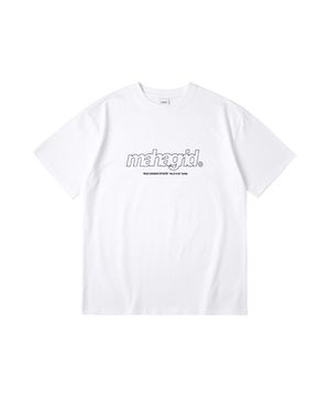 THIRD LOGO TEE WHITE(MG2CMMT508A)
