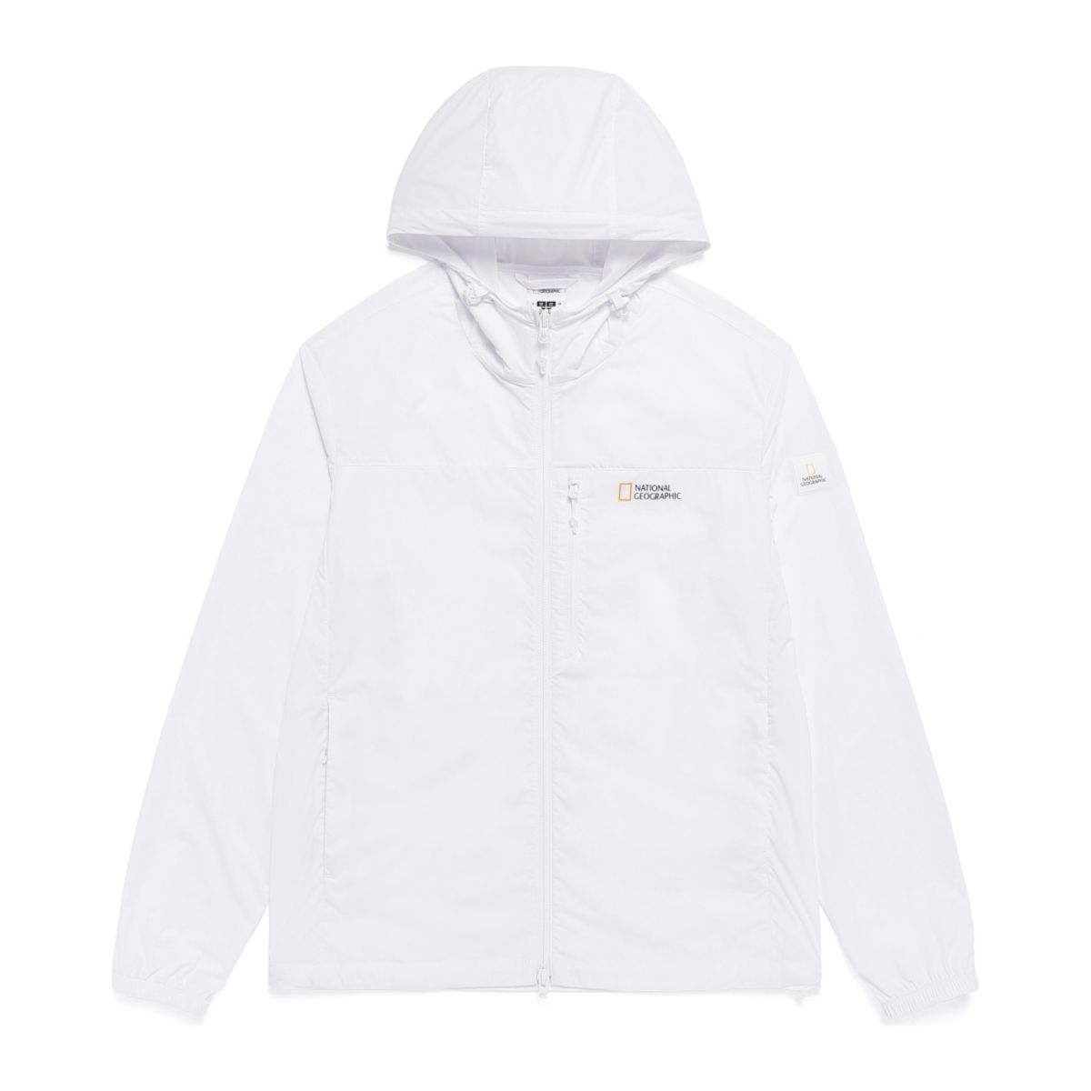 내셔널지오그래픽(NATIONALGEOGRAPHIC) N262UJP910 월리스 후드 풀집업 바람막이 WHITE