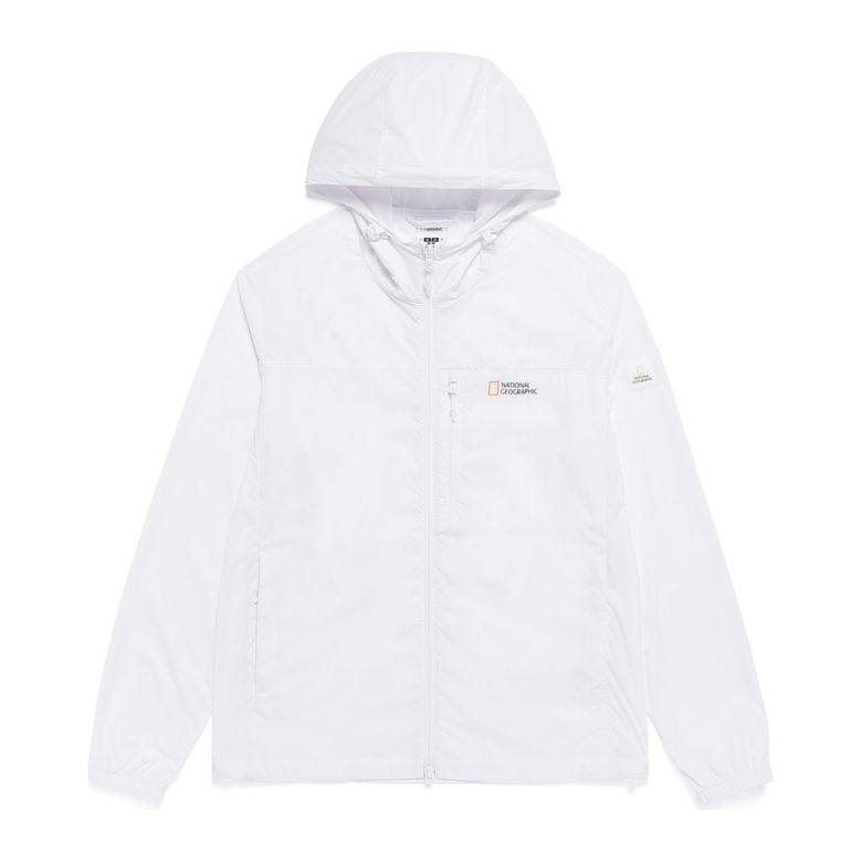 N262UJP910 월리스 후드 풀집업 바람막이 WHITE