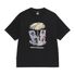 N262UTS908 바캉스 그래픽 세미오버핏 반팔 티셔츠 BLACK