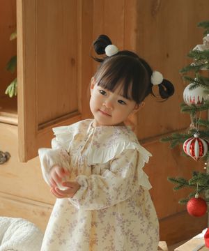 포근한 청순함은 이런것 - 아기 빅카라 원피스