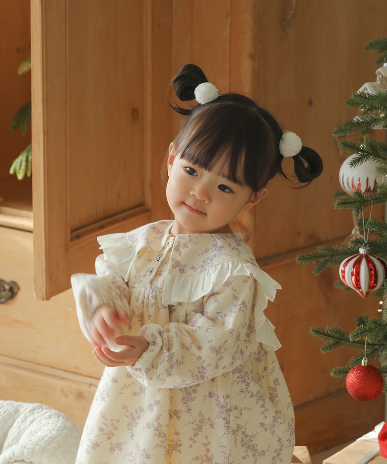 포근한 청순함은 이런것 - 아기 빅카라 원피스