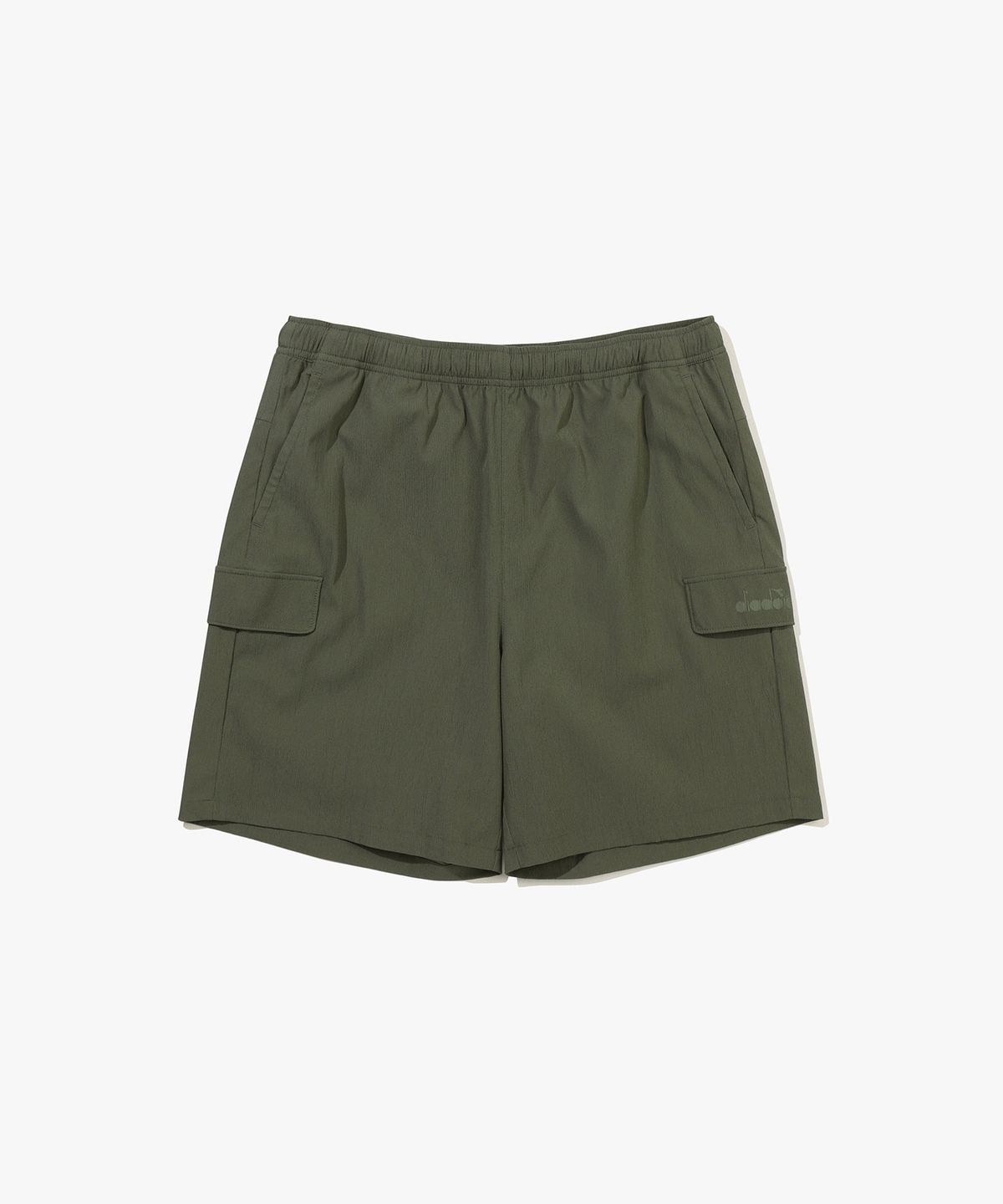 디아도라(diadora) 마이크로 플리츠 쇼츠 KHAKI