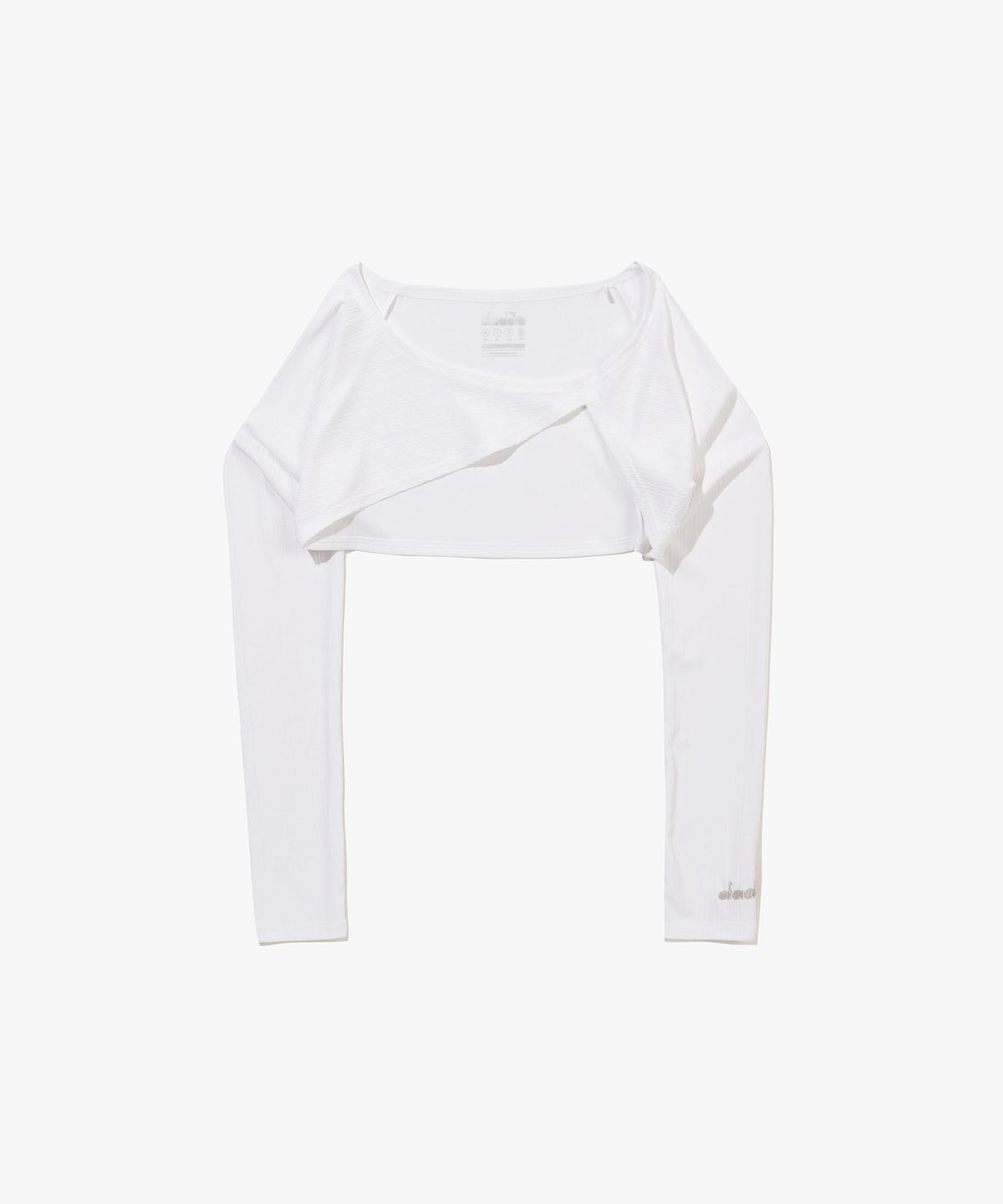 디아도라(diadora) 시어 골지 볼레로 OFF WHITE