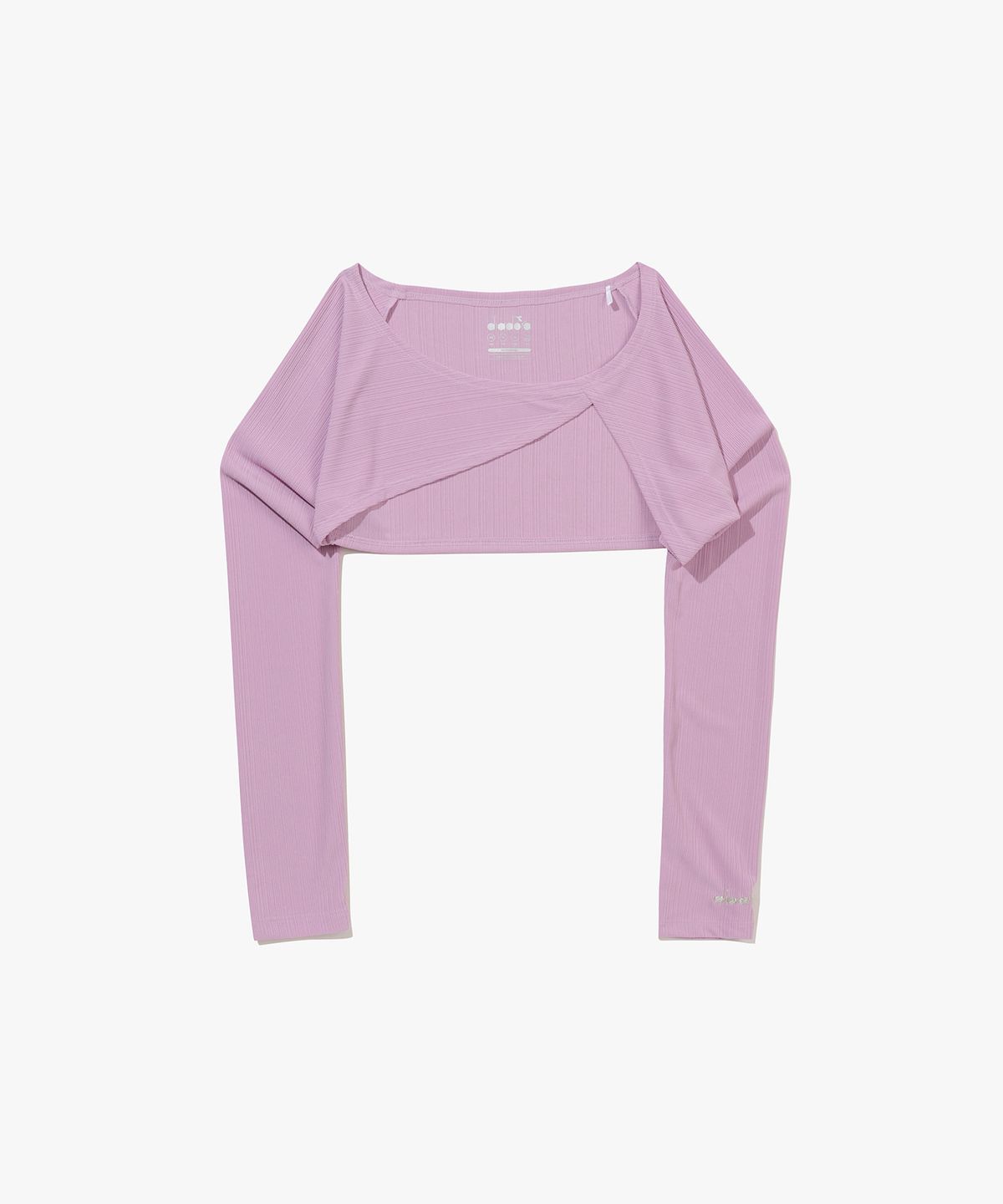 디아도라(diadora) 시어 골지 볼레로 VIOLET
