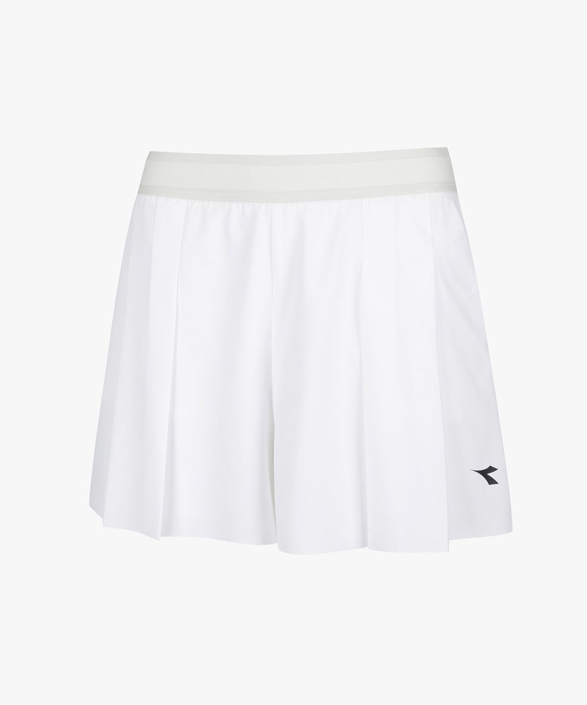 디아도라(diadora) 프리마베라 2in1 플레어 쇼츠 우먼 OFF WHITE