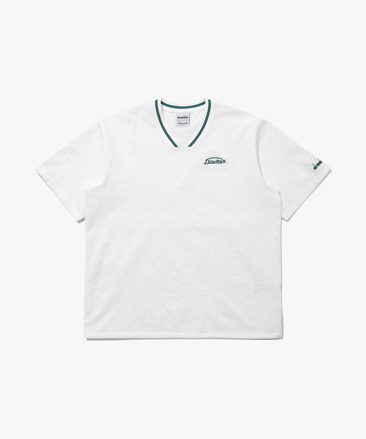 디아도라(diadora) 에어서커 반팔 피스테 OFF WHITE