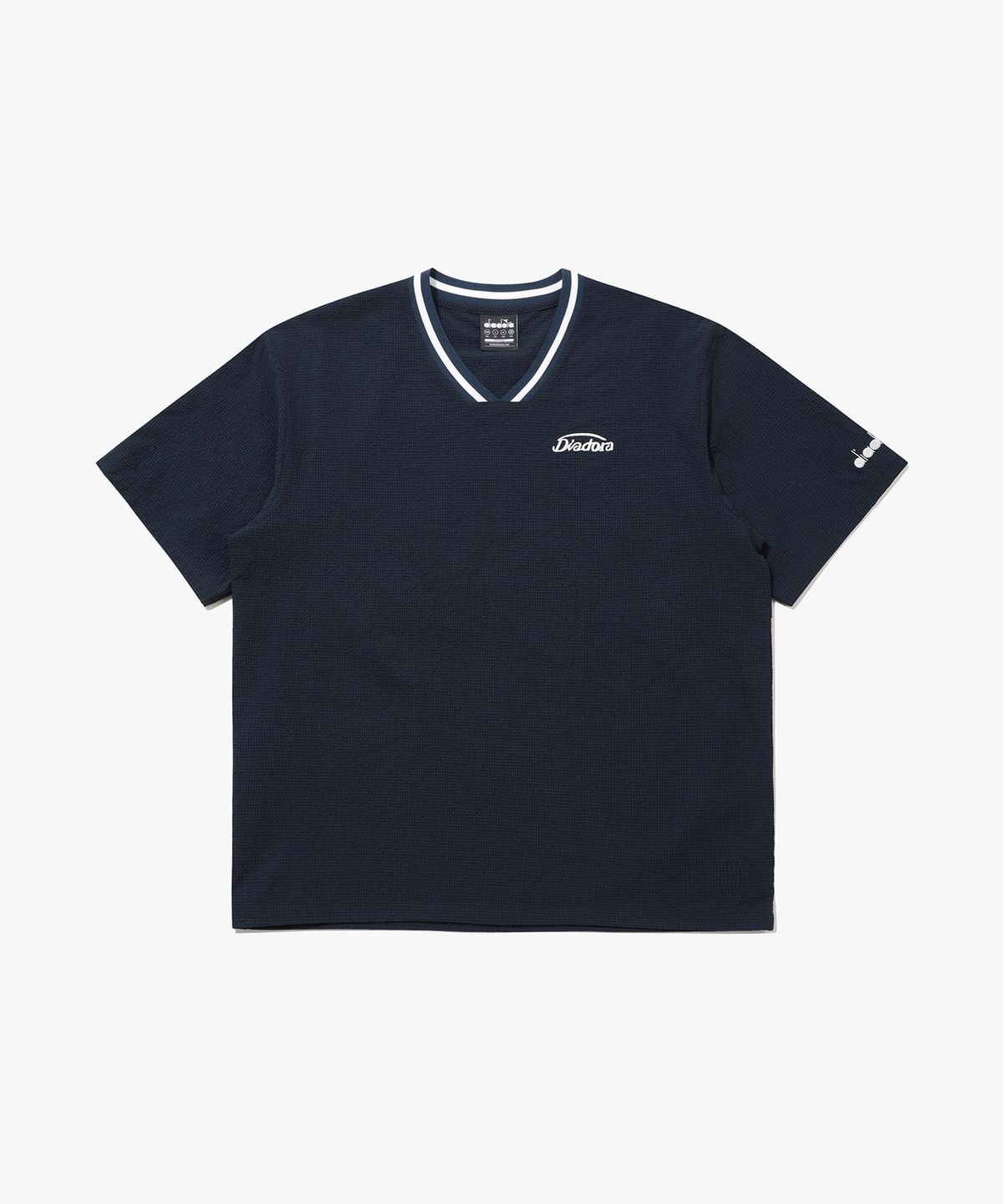 디아도라(diadora) 에어서커 반팔 피스테 NAVY