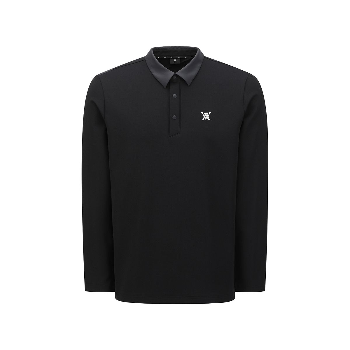 어뉴골프(ANEW GOLF) MEN ESSENTIAL LONG T-SHIRT_BK