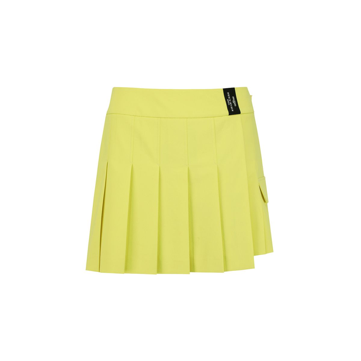 어뉴골프(ANEW GOLF) WOMEN OVER PLEATED HALF PANTS_YE