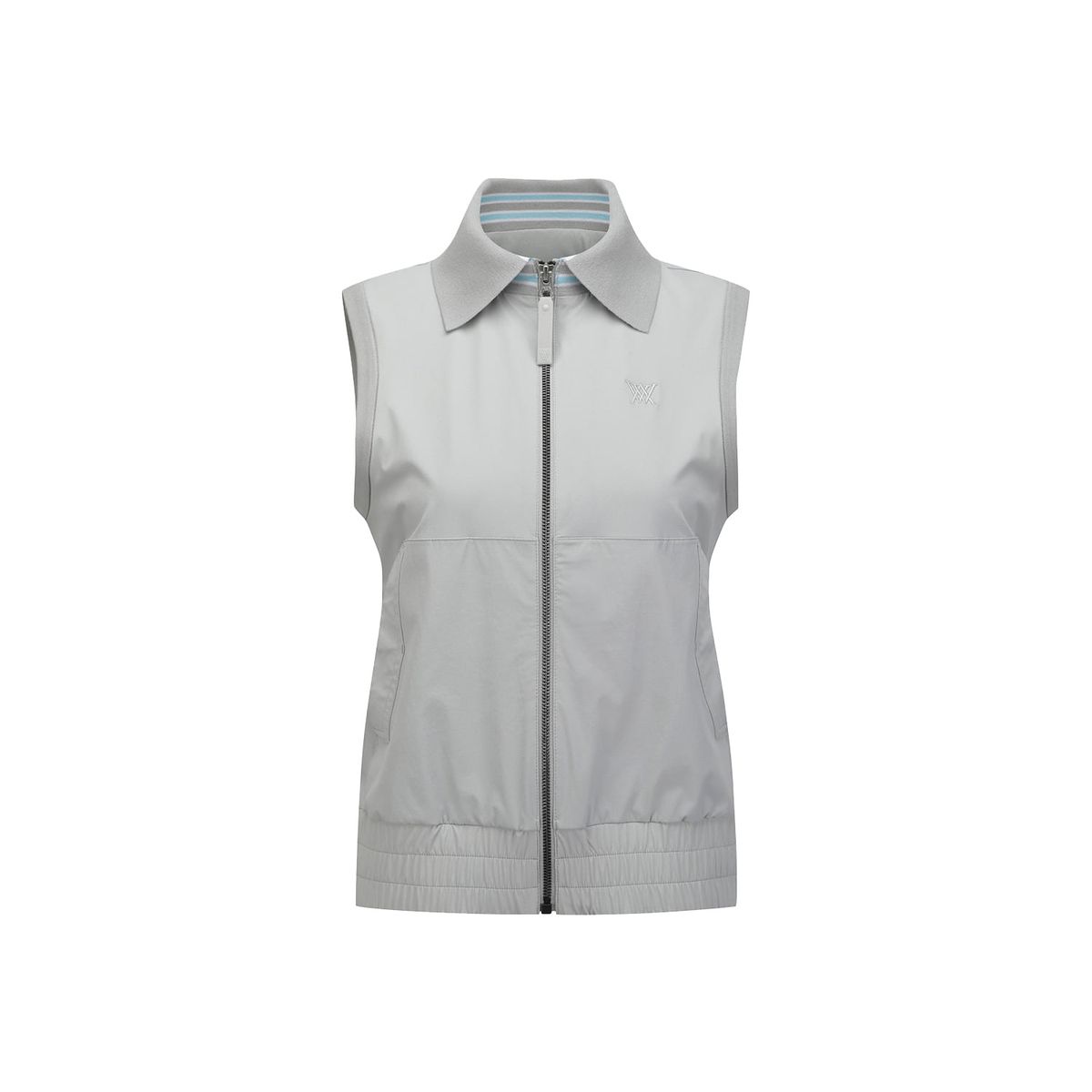 어뉴골프(ANEW GOLF) WOMEN HYBRID KNIT VEST_LG